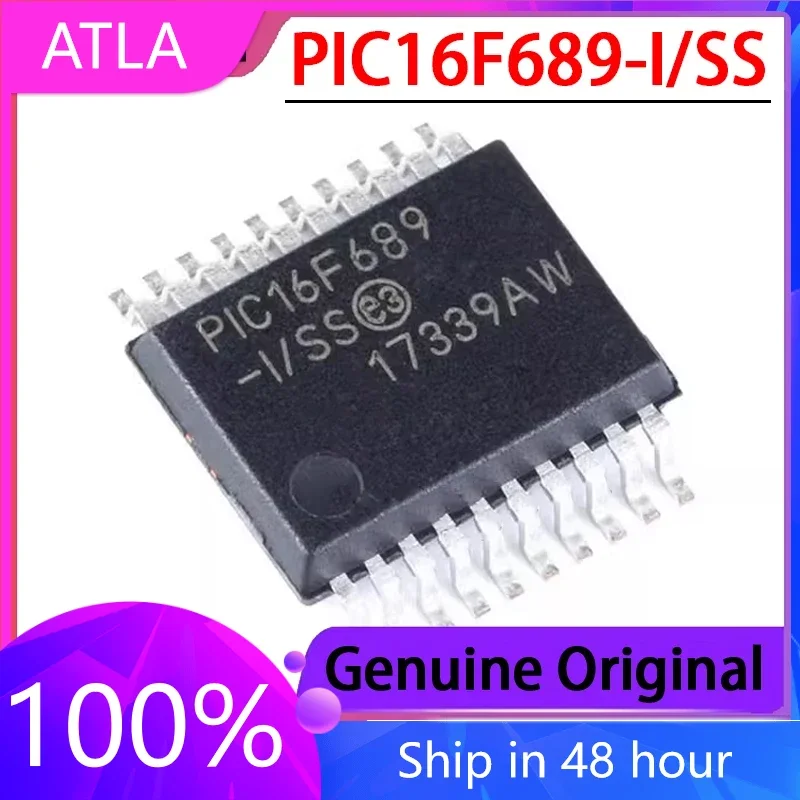 

5PCS Original PIC16F689-I/SS PIC16F689 Microcontroller Chip SOP20