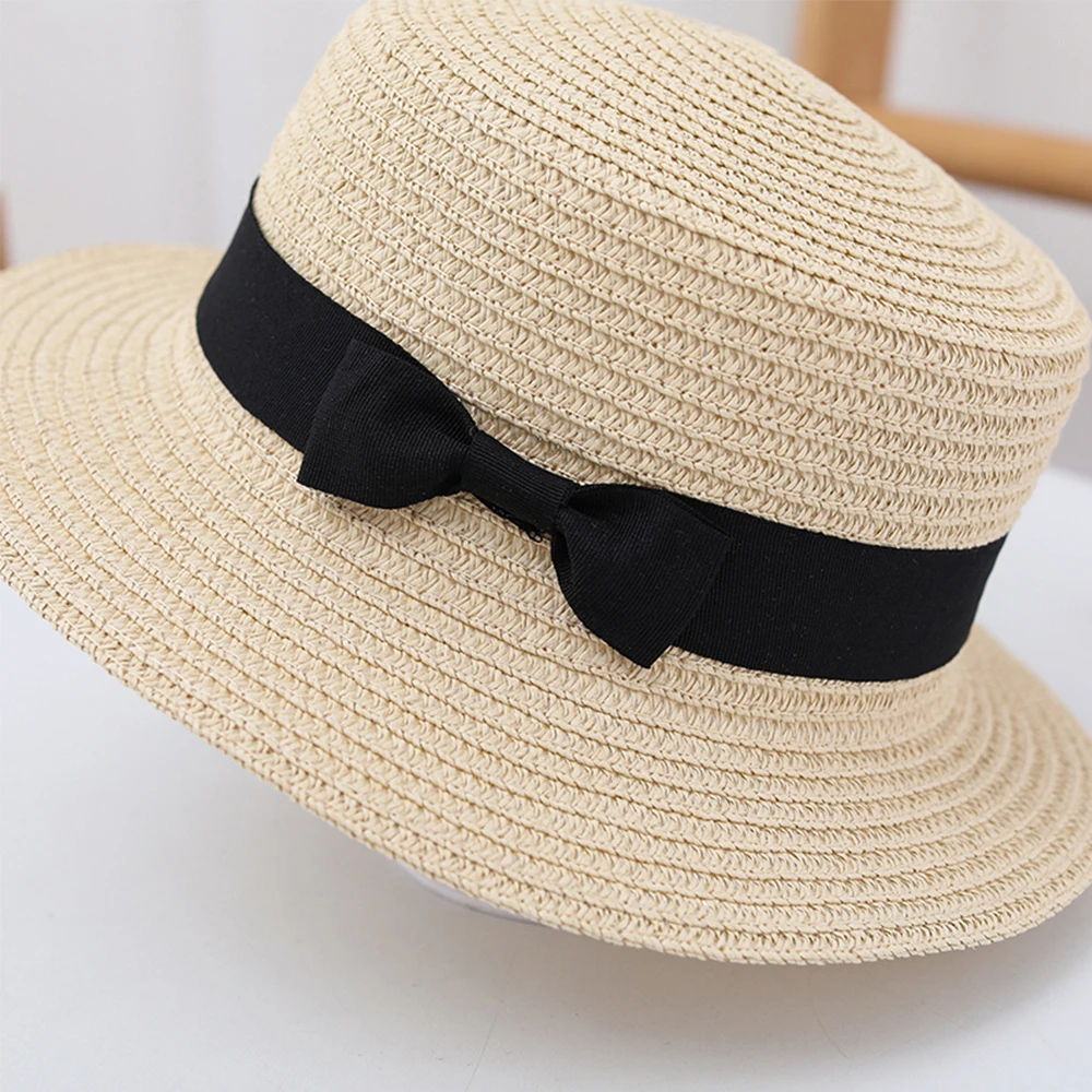 NEW Summer Hat for Women Straw Hats Travel Beach Sun Hat Short brim Hat UV Protection Summer Holiday Hats