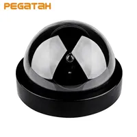 Fake CCTV Camera Dummy Dome Camera Flash Light CCTV Surveillance Security Camera