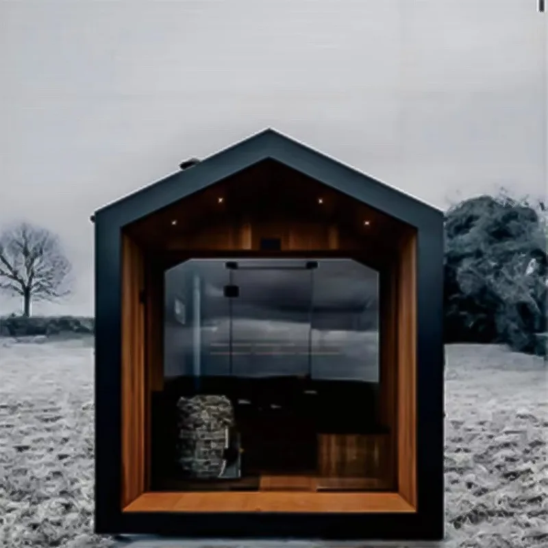 Cheap Dry Sauna Wood Steam Sauna Room for Sale Outdoor Sauna