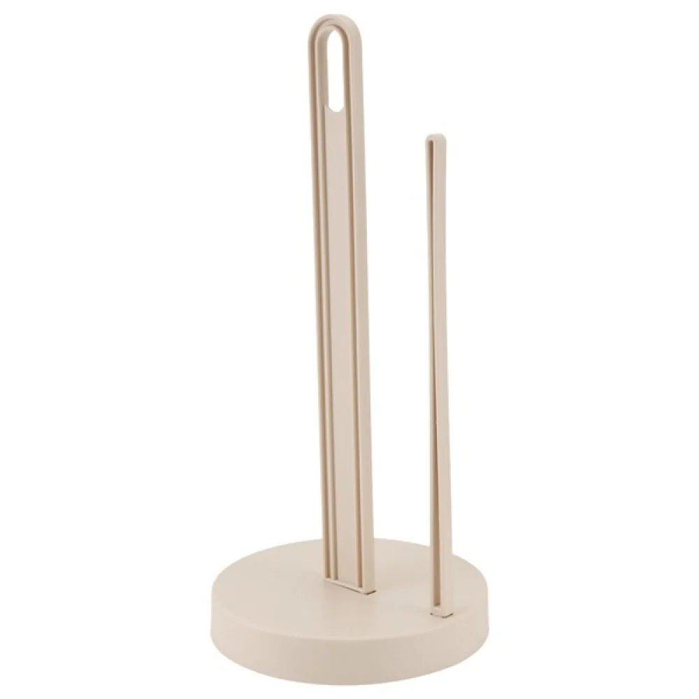 Sturdy Apricot Vertical Tissue Stand Kitchen Roll Holder Rack Desktop Organizer Paper Storage For Dining Room Use
