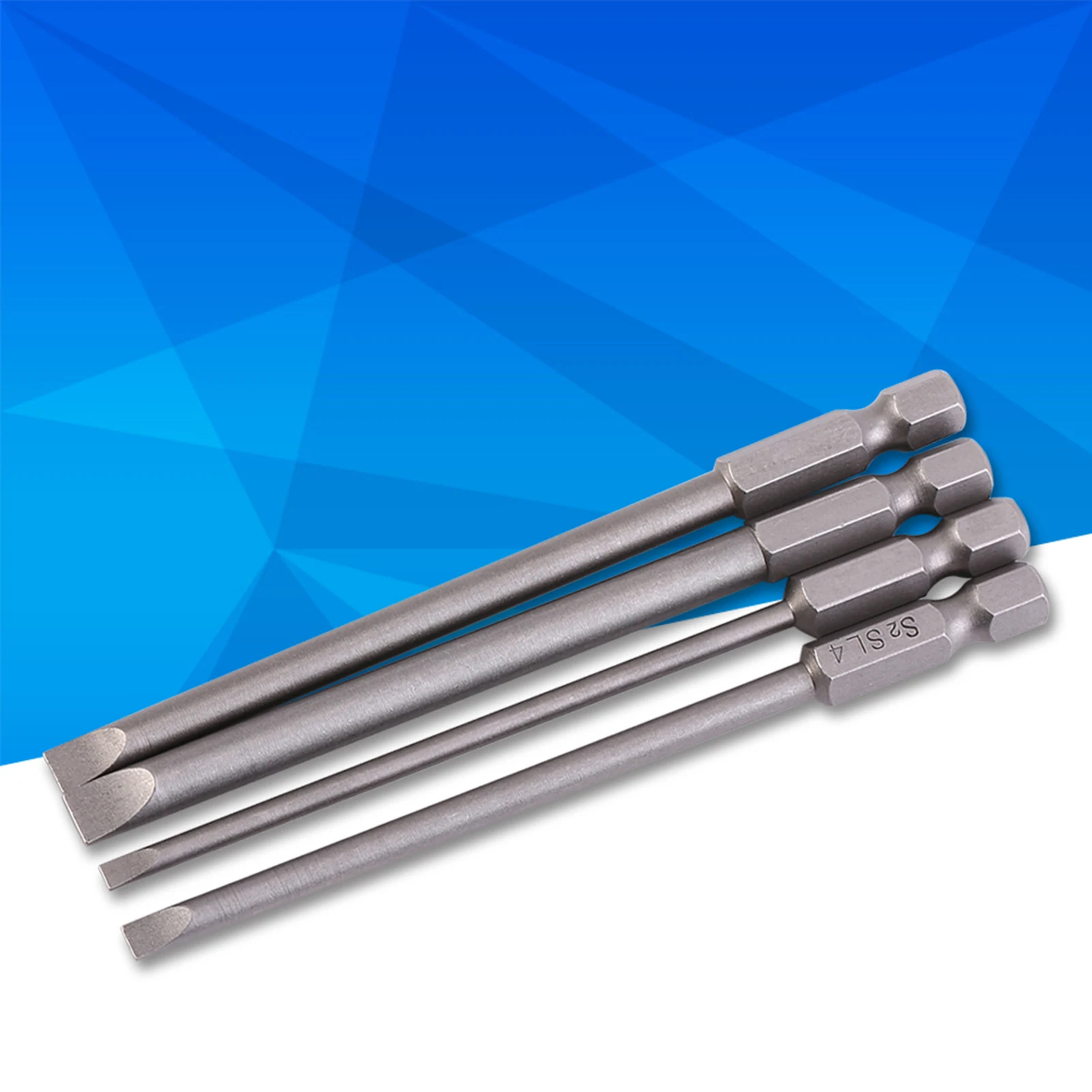 100 مللي متر سبائك الصلب 1/4 "عرافة عرقوب 3 مللي متر-6 مللي متر المغناطيسي مشقوق المفكات بت 100 مللي متر المفكات بت المفكات بت