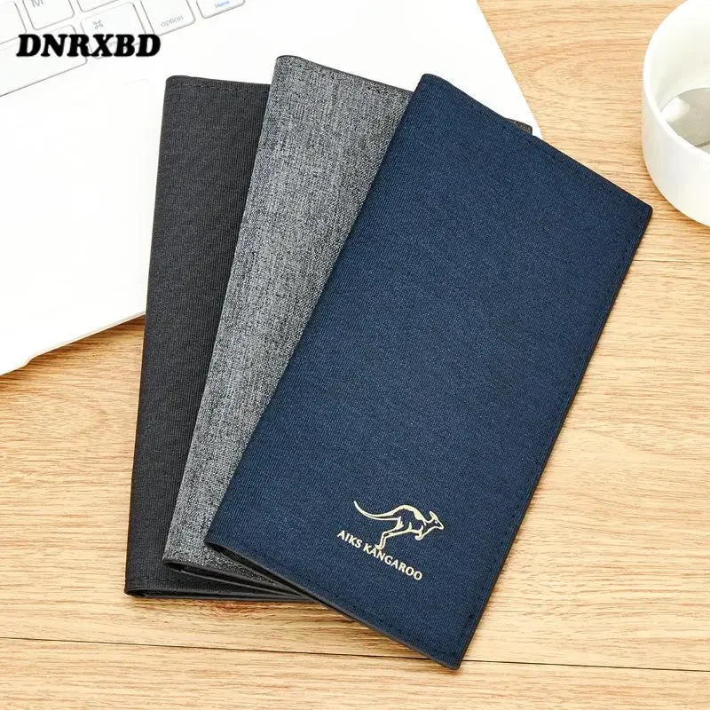 

New Clutch Male Wallet Thin slim wallet long Male business Money Bag Coin Purse Luxury Brand mens wallets Carteira Masculina