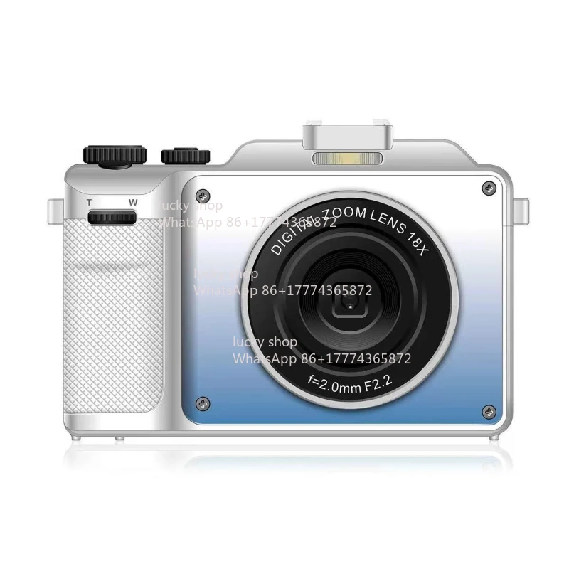 Digital Camera Student Entry High Definition Travel Camera Women's Retro Portable