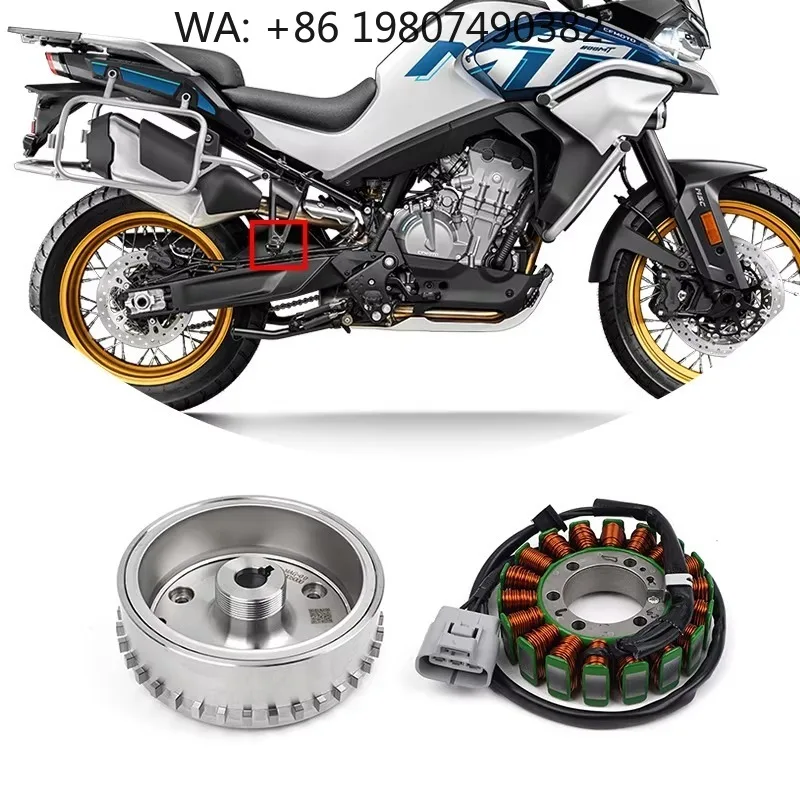Motorcycle Engine Spare Parts Magneto Rotor & Stator Complete Assembly For 800MT CF800MT CF800‑5 800 MT Aftermarket Replacement