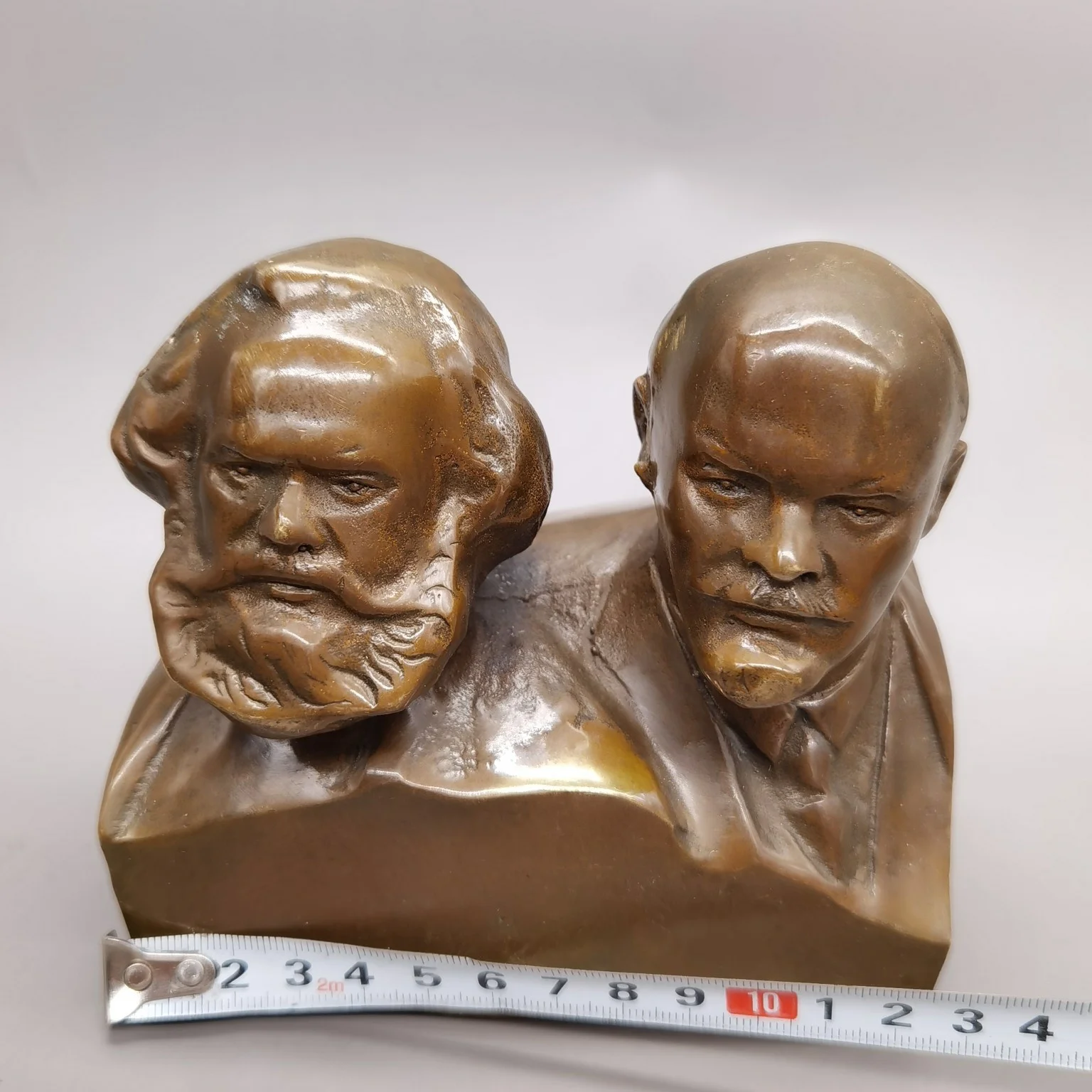 Max Engels Statue Bronze Great People Celebrity Portrait Metal Bust Decorative Figure Sculpture Home Decoration Ornament