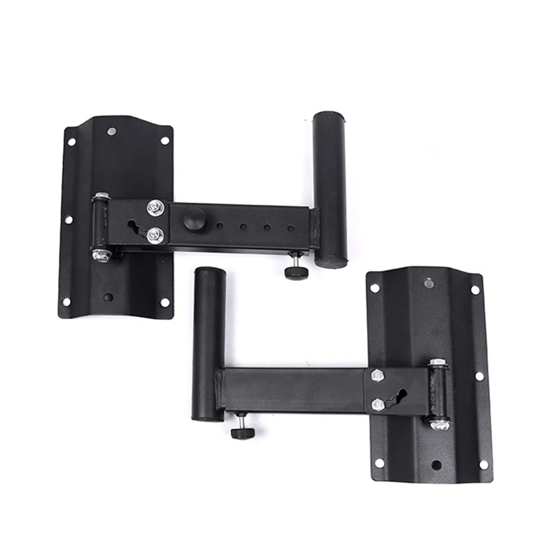 Wall Mount Speaker Bracket Heavy Duty Adjustable Speaker Wall Mounting Bracket for 8-15 inch Speaker Audio, Hold up to 50kg