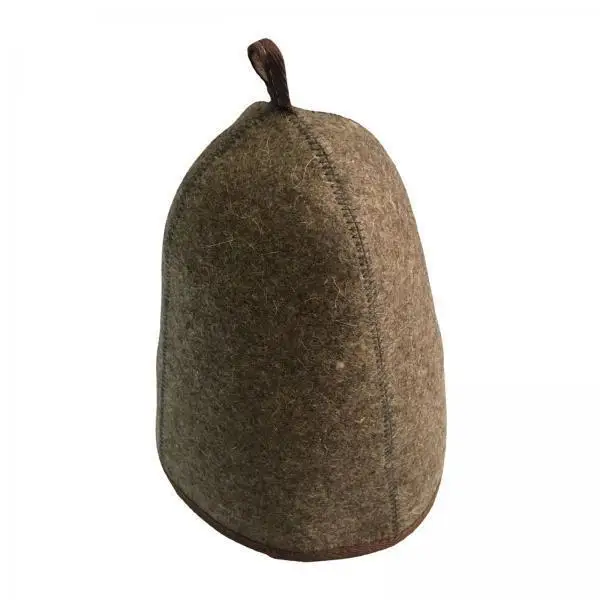 2x Sauna Hat 3mm Thick Wool Felt Stylish Portable for Bath House Men Women SPA