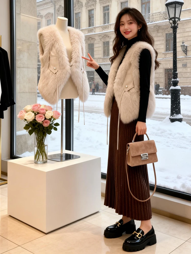 

Женский жилет Thiened Cotton Jaet Sli, уникальный дизайн, зимнее новое поступление, дизайн для поездок на работу, длина, чистый C...
