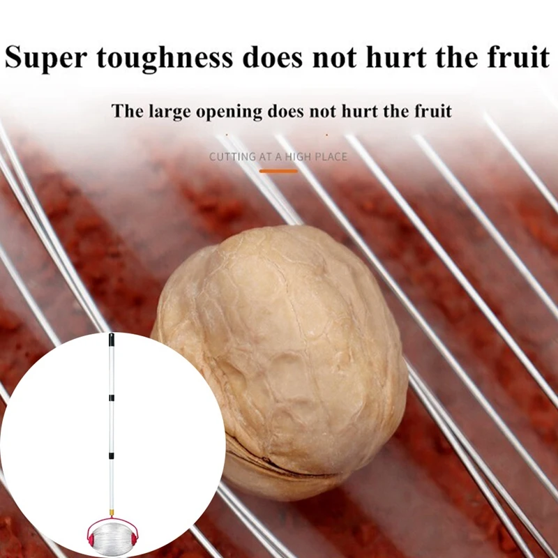 과일 수집기 볼 수집기, 롤링 너트 볼 피커, 조절 가능한 야외 피커, 너트 수집기
