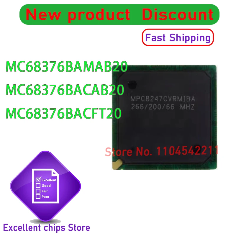 MC68376BAMAB20 MC68376BACAB20 MC68376BACFT20 MC68376 1PCS