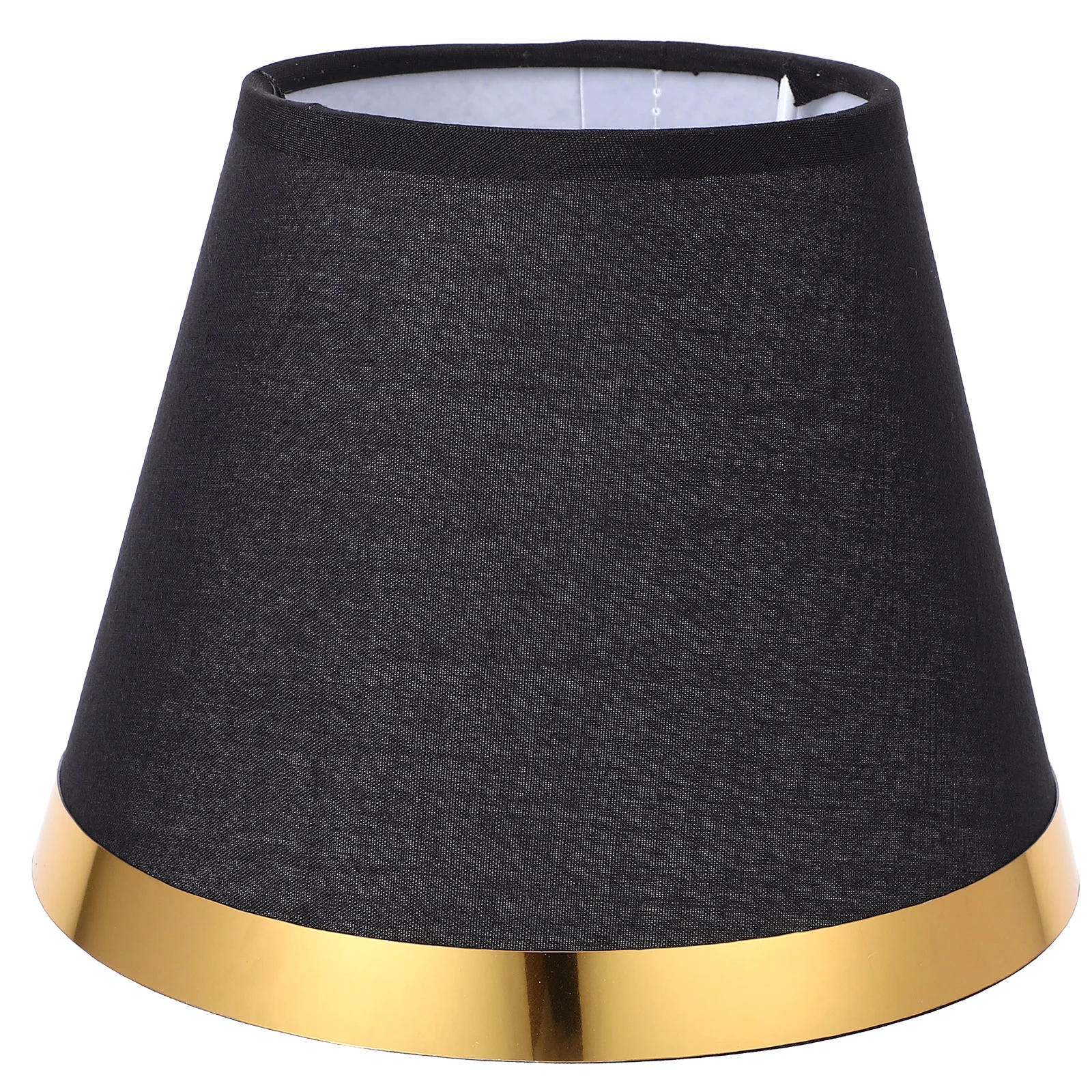 

Replacement Lamp Cover Fabric Lampshade Shades Bedside Drum Cloth for Table Black Covers