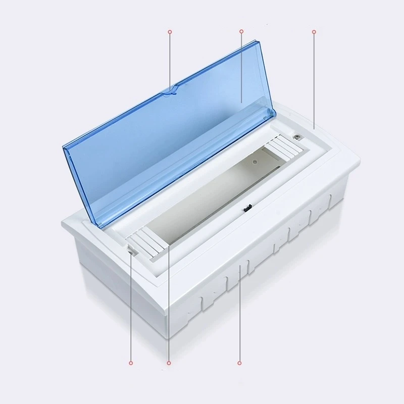 DONGYI Home Electrical Adjustable HT Series Distribution Box 2-3 WAY PC Plastic IP65 Outdoor Plastic Waterproof Distribution Box