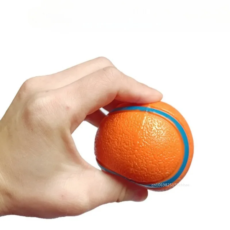 6/5 سنتيمتر دائم الحيوانات الأليفة المطاط الكرة لعب الكلب نطاط المطاط الصلبة الكرة المقاومة للكلاب مضغ لعبة في الهواء الطلق رمي والتدريب #2