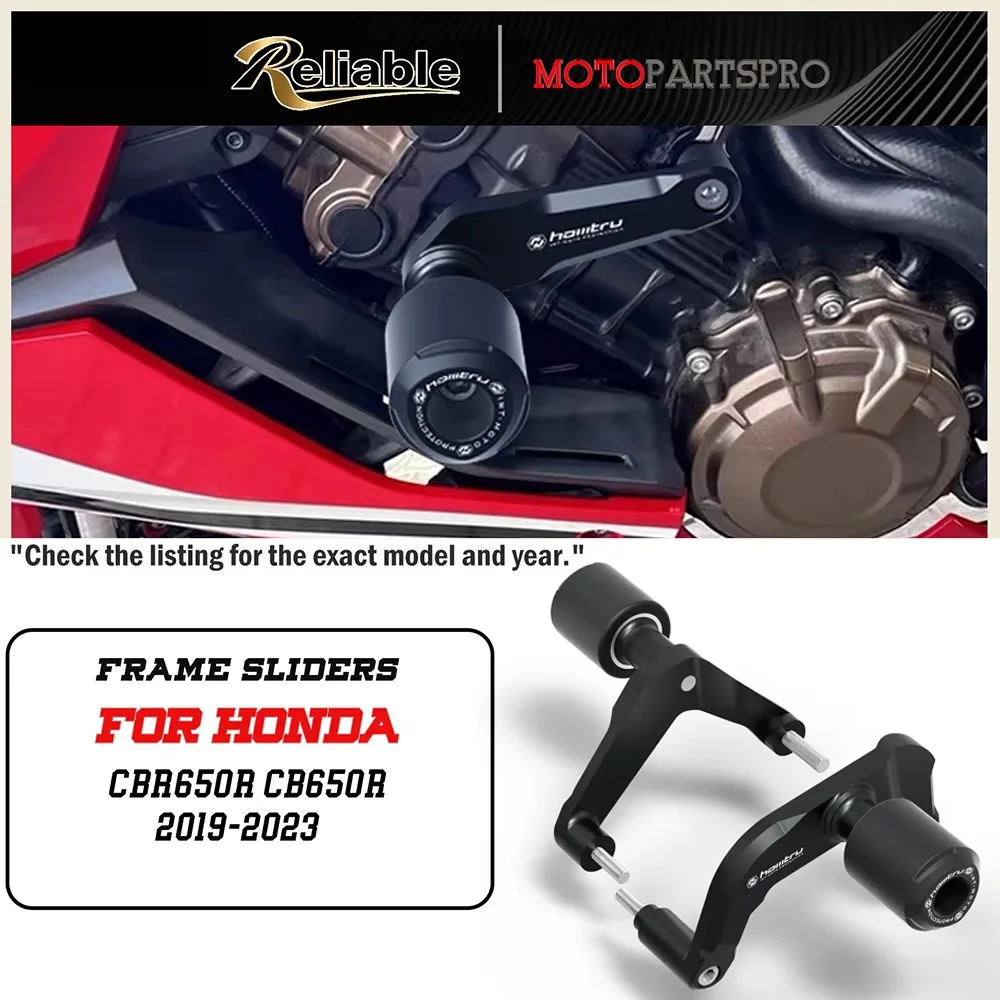 

Motorcycle sliders CBR650R CB650R 2019-2023 For Honda CBR650R CB650R 2019-2023 Motocross Frame Sliders Crash Protector