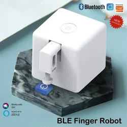 Newest Tuya Zigbee Fingerbot Smart Fingerbot Switch Button Pusher Life Timer Voice Control Works with Alexa Assistant