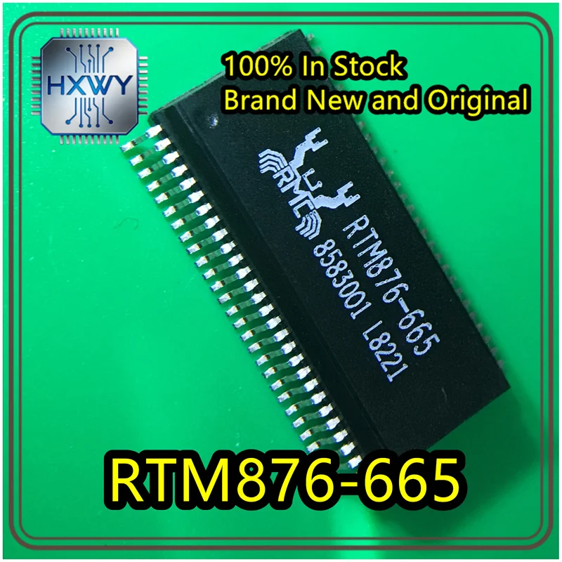 (5/20 pieces) RTM876-665 RTM876 SSOP-54 Clock Generator IC Brand new genuine in stock