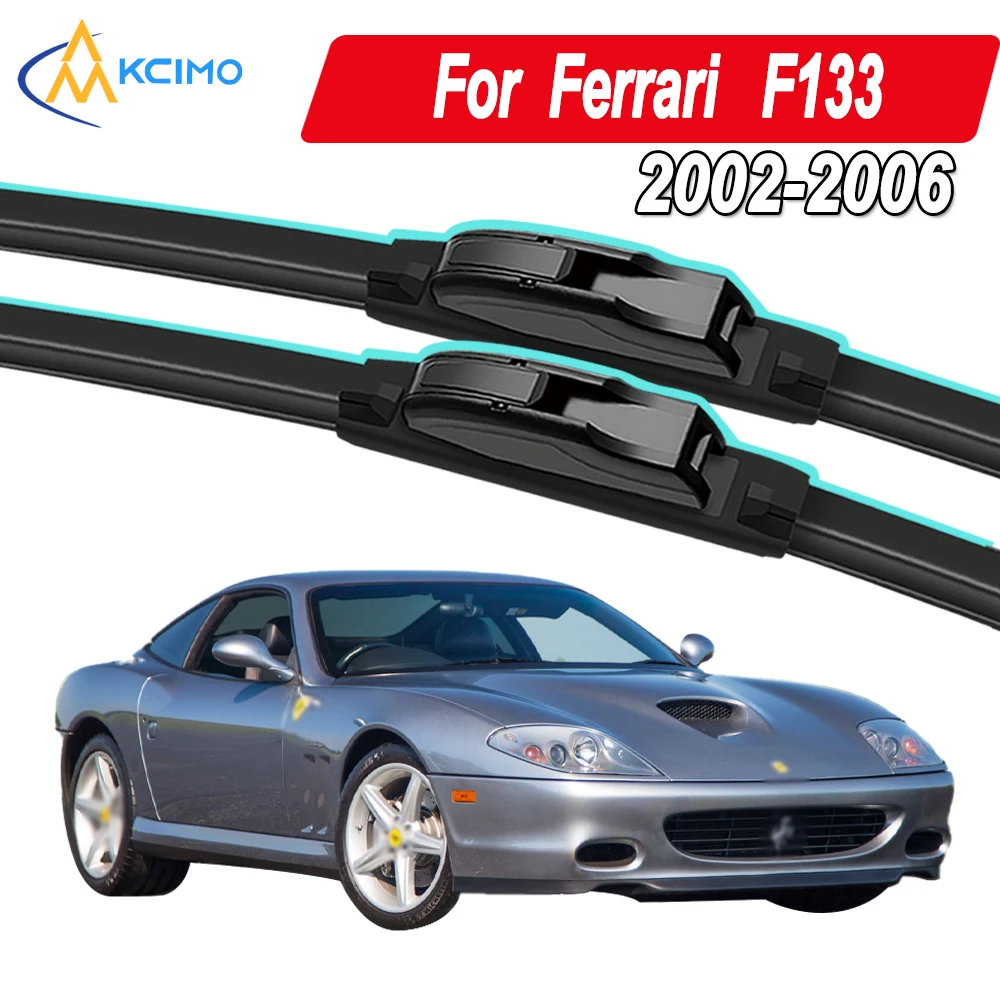 

Silicone Car Wiper Blades for Ferrari F133 2002-2006 - All Weather Silent Wiper Blades, Quick Release Clip