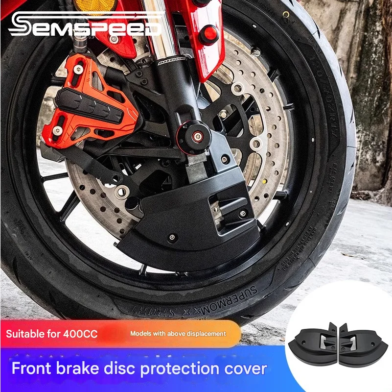 

Motorcycle Aerodynamic Brake Disc Fairing - ABS For QJmoto QJ SRK 421/450/550/550S/600/600RS/800/921 Disk Caliper Cover