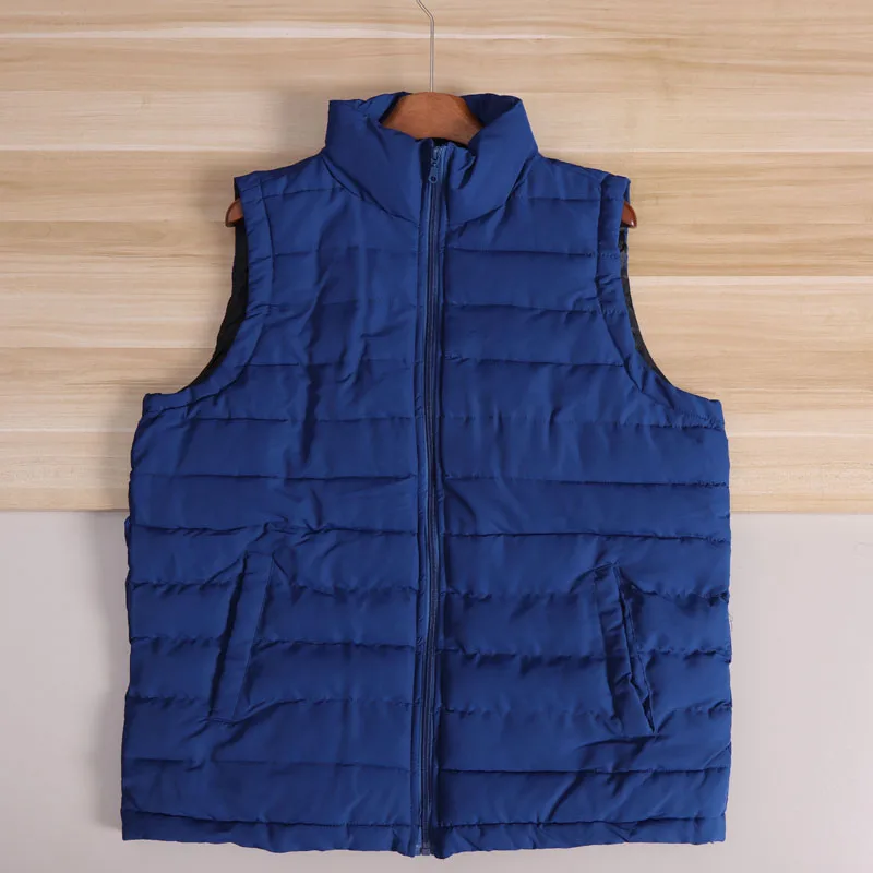 

Thiened осенне-зимний мужской хлопковый жилет Jaet, ветрозащитный, водостойкий, воротник-стойка, теплая швейная верхняя одежда Faion Urban S...