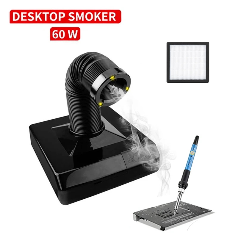 fume-extractor-smoking-instrument-with-led-light-220v-activated-carbon-filter-sponge-solder-iron-smoke-absorber