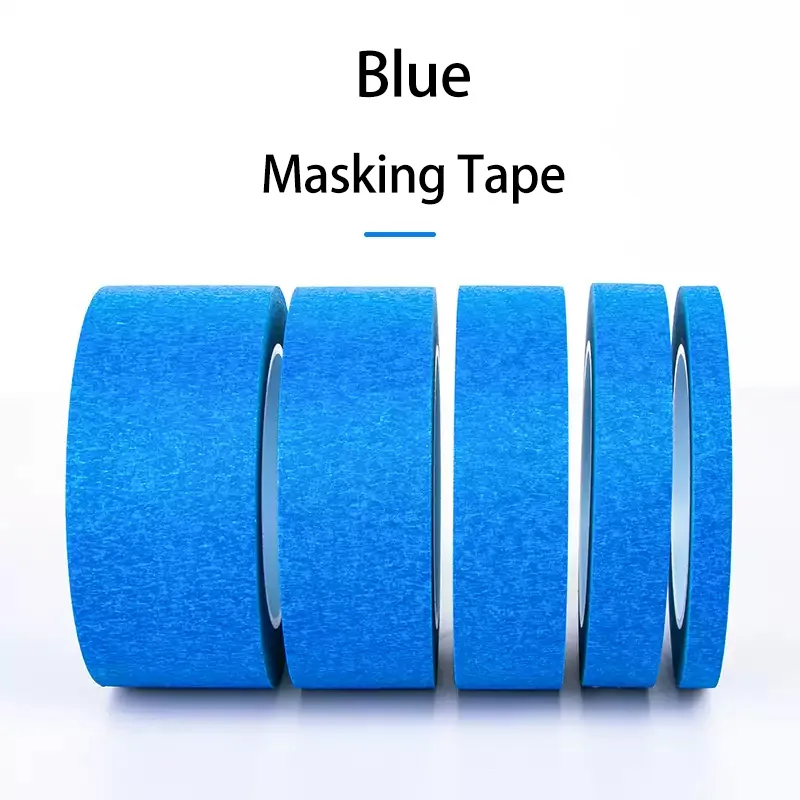 

20m/Roll blue Masking Tape Masking Easy Removal Paint Tape Security Wall Painting Crafts Art Construction Art Home