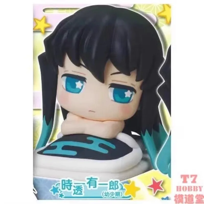 Demon Slayer Sleeping Series Gacha Toys Tokitou Muichirou Shinazugawa Genya Haganetsuka Hotaru Shinazugawa Sanemi Model Toys