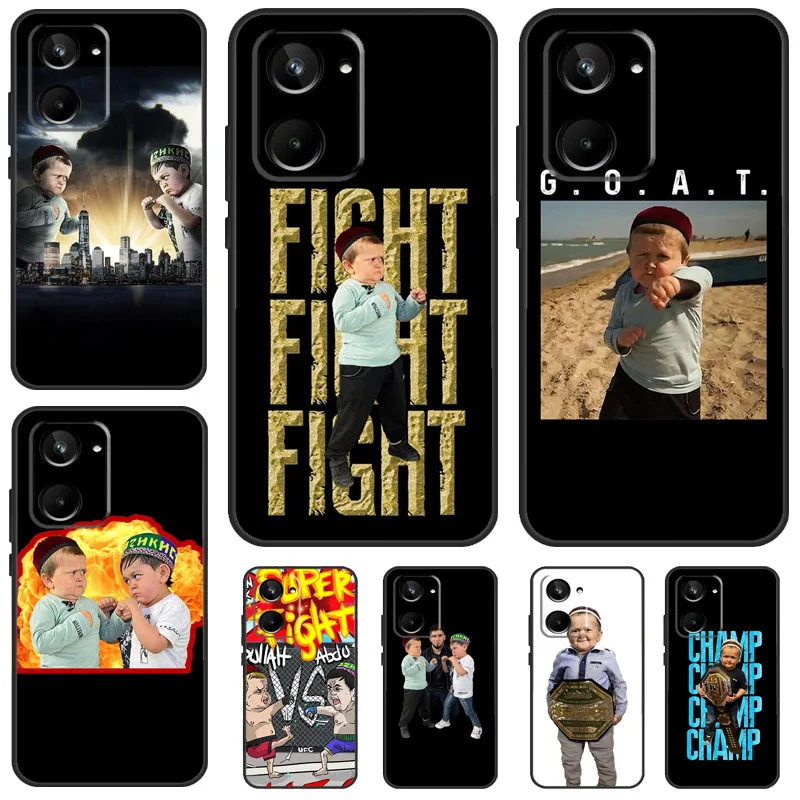 

Funny Hasbulla Fighting Meme For Realme C51 C53 C55 C35 C33 C31 C30 C25 C21Y GT Neo 5 GT5 GT3 9 10 11 12 Pro Plus Case