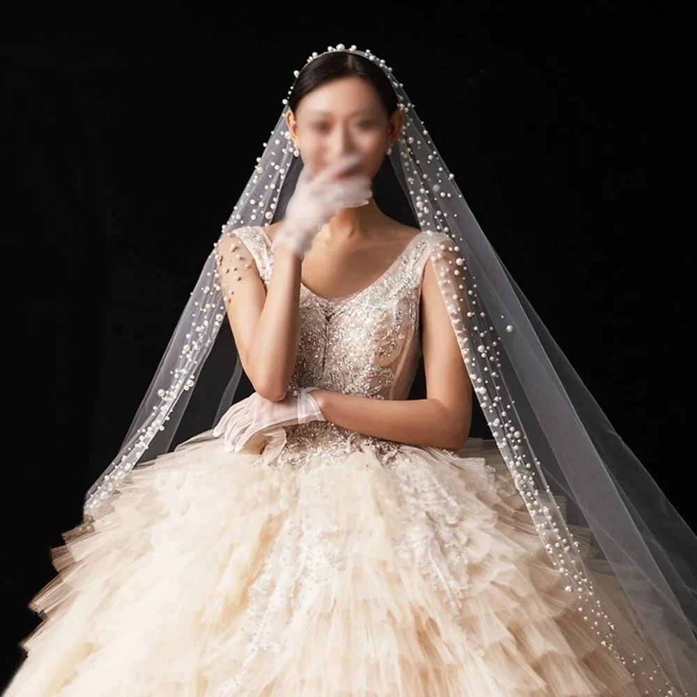 Long Pearls Wedding…