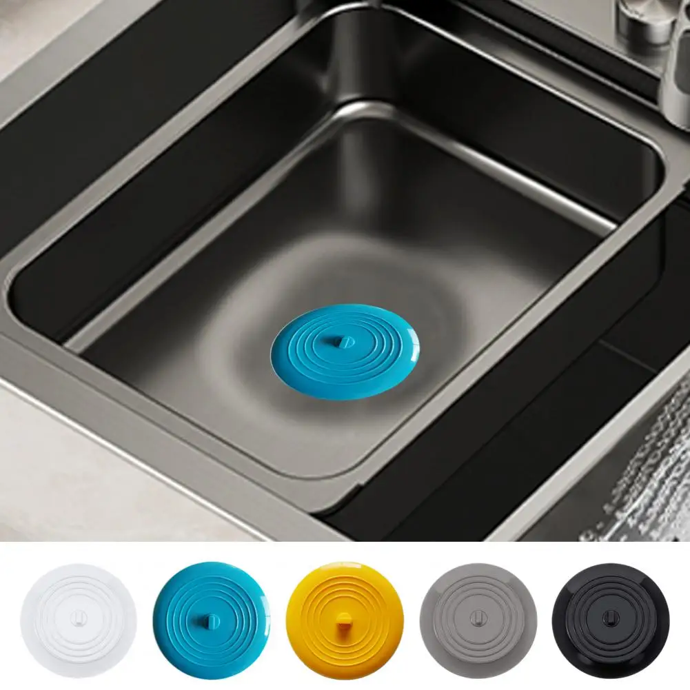 2Pcs Floor Drain Silicone Bathtub Drain Stopper Universal Bathtub Drain Cover Floor Plug For Bathroom Kitchen Sink 지루개