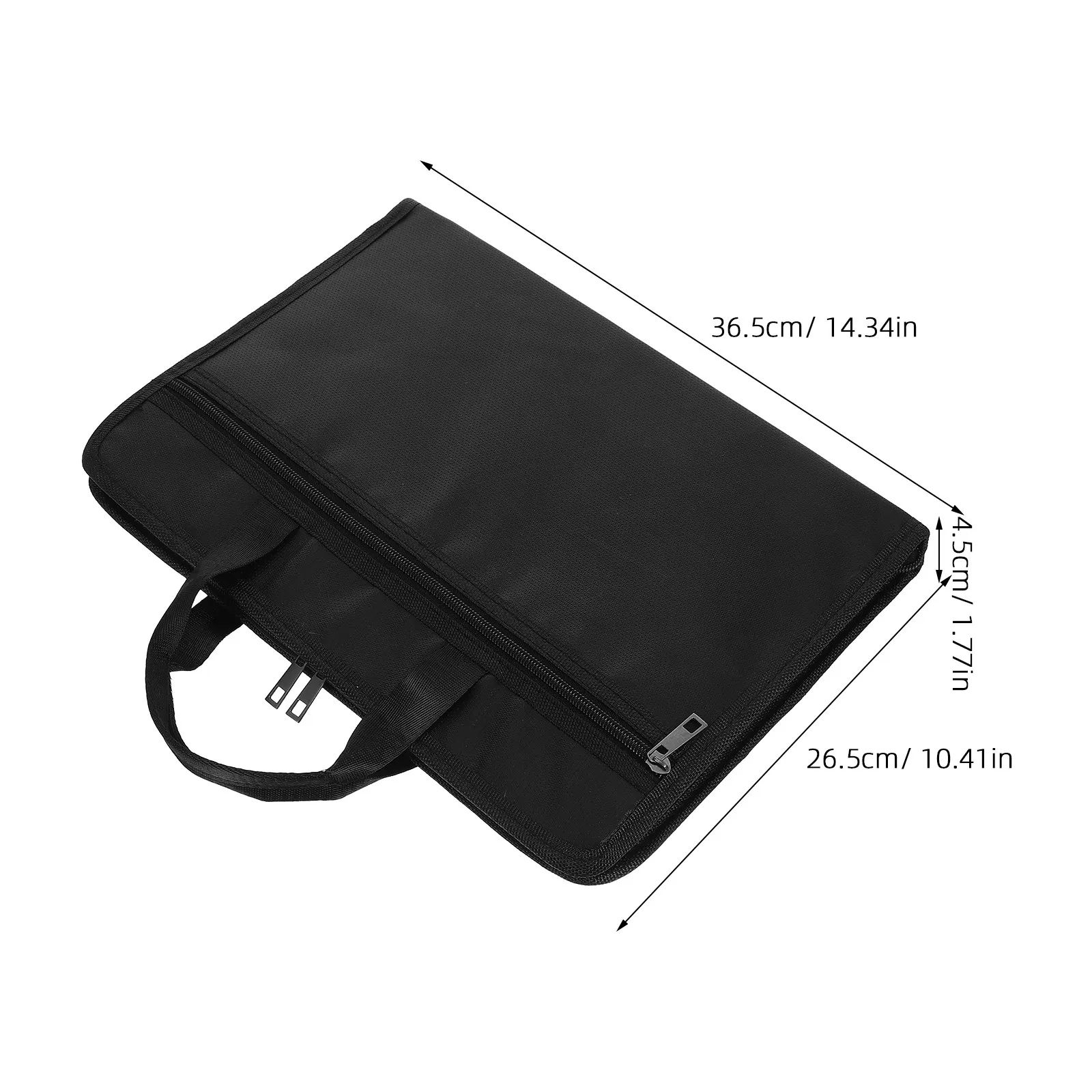 Accordion File Organizer Bag Fireproof Waterproof Document Organizer Large Capacity Expanding File Folder Handle for Home Office