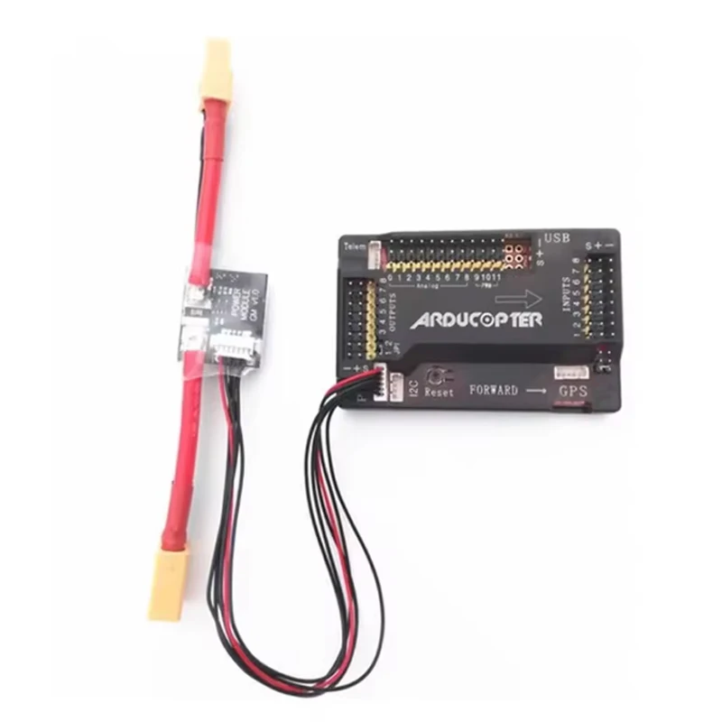โมดูลจ่ายไฟ APM2.6 2.5 2.52 โมดูลควบคุมกระแสไฟ APM พร้อม BEC 5.3V DC สำหรับ APM 2.8 PIX PIXHAWK อุปกรณ์เสริมสำหรับโดรน RC DIY