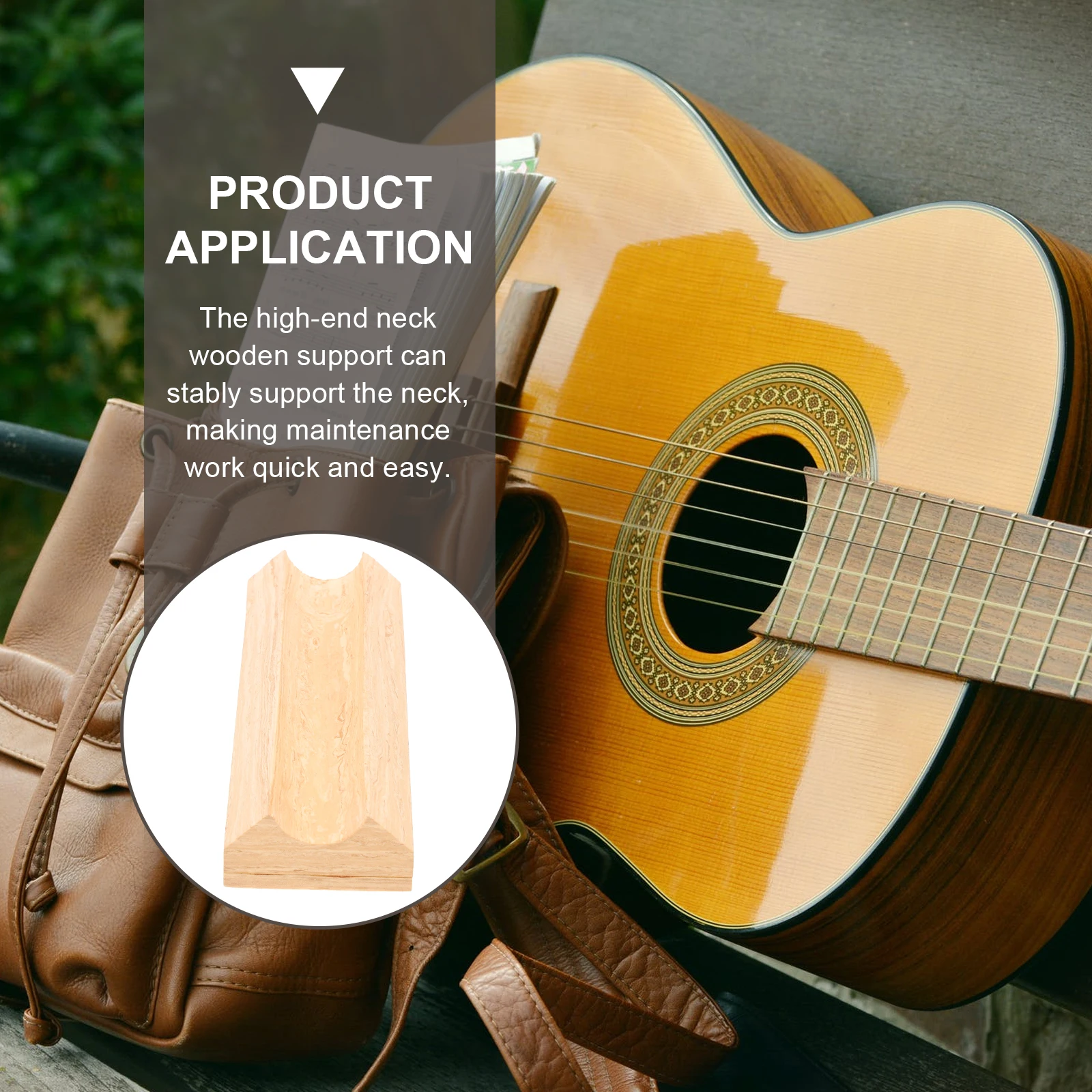 

Guitar Nut Neck Cradle Pillow Support Rack Music Instrument Rest Stand EVA Durable Compact Storage Guitar Bag Practical