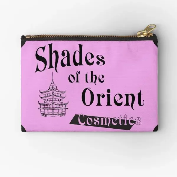 Shades Of The Orient Cosmetics  Zipper Pouches Wallet Bag Storage Men Socks Key Small Pocket Women Pure Panties Coin Packaging