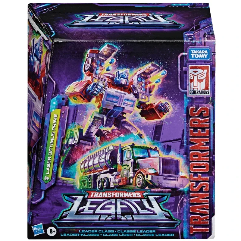 In Stock Takara Tomy Transformers G Series Legendary L-Class (G2 Universe) Laser Optimus Prime Robot Anime Action Model Figure