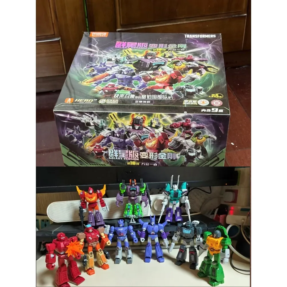 

New Blokees Transformers Galaxy Version 10 GV10 Mecha Rodimus Optimus Prime Rodimus Prime Galvatron Assembly Model Toy Gift