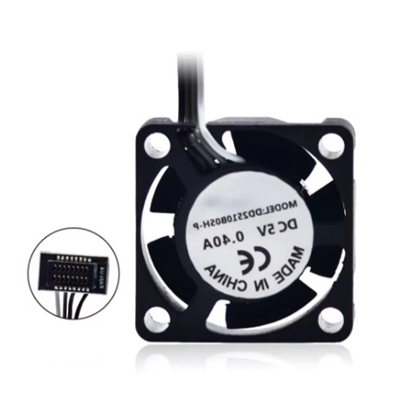 2510 Cooling Fan 5V/0.4A with Powerful Energy Efficient for X1/P1P 3D Printers and Cameras Powerful Output