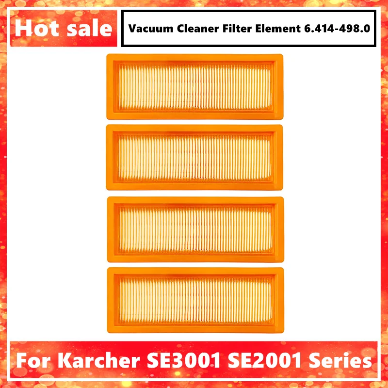 For Karcher SE3001 SE2001 Series Vacuum Cleaner Filter Element 6.414-498.0