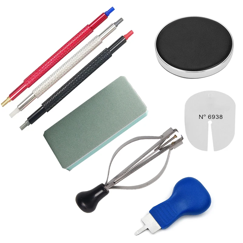 

1/3/8PCS Watch Hand Pressers Pusher Fitting Set Kit Watch Needles Picker Double-ended Needle Pen Watchmaker Repair Tool Set
