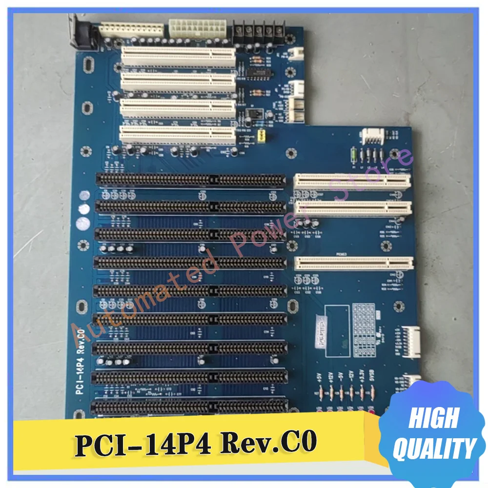 PCI-14P4 Rev.C0  PCI-14P4 Rev.CO Industrial Control Computer Motherboard 14 x PCI Slot