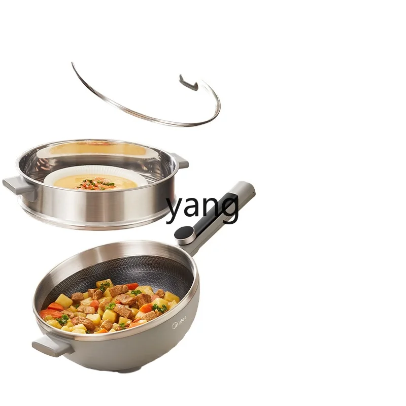 

L'm'm Household Non-Stick Pan Multi-Functional Cooking and Cooking Integrated Large Capacity Electric Hot Pot