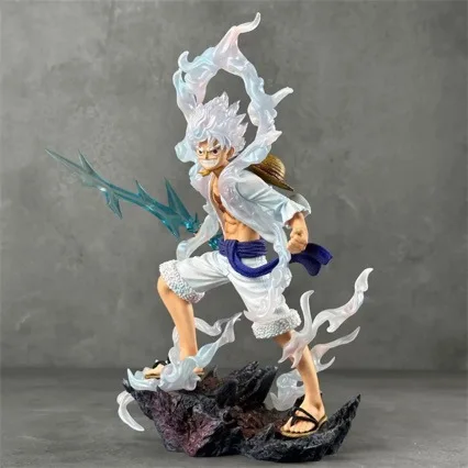 Jt Statue 28cm One Piece Lx Five Levels Nika Luffy Roronoa Zoro Anime-Figur Beweglich PVC Sammlermodell Spielzeug Geschenke – Detail 3