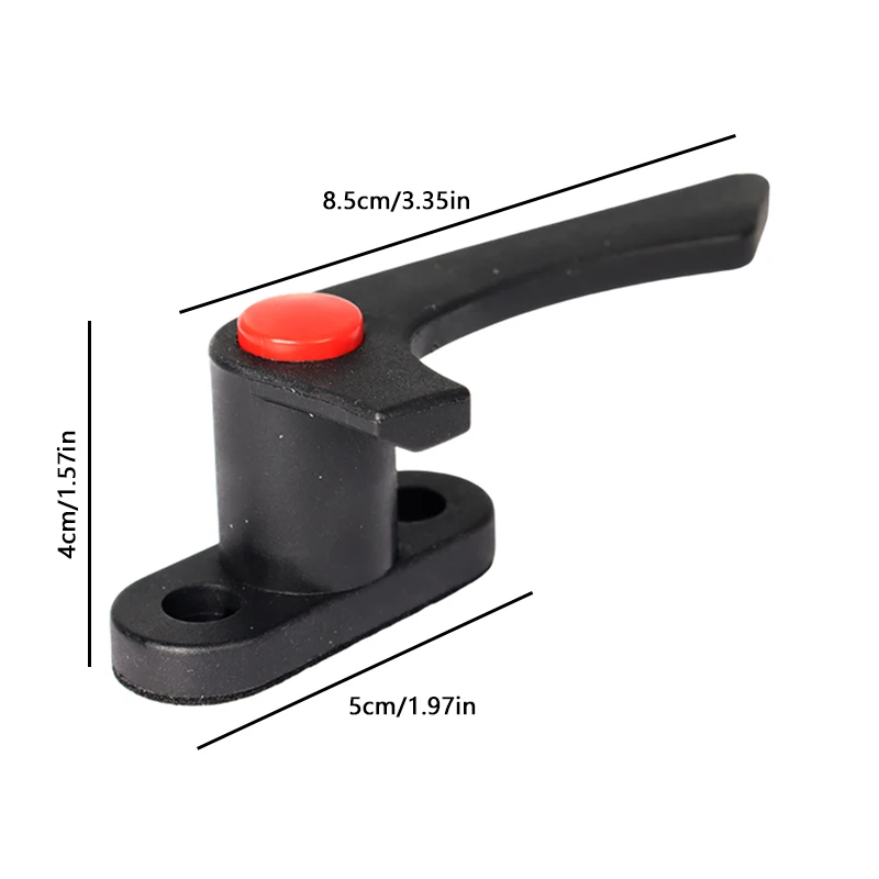 Caravan RV Interior Window Lock Push Button Handle Dometic Seitz Plastoform Right Left Hand Catch for Vehicle Accessories