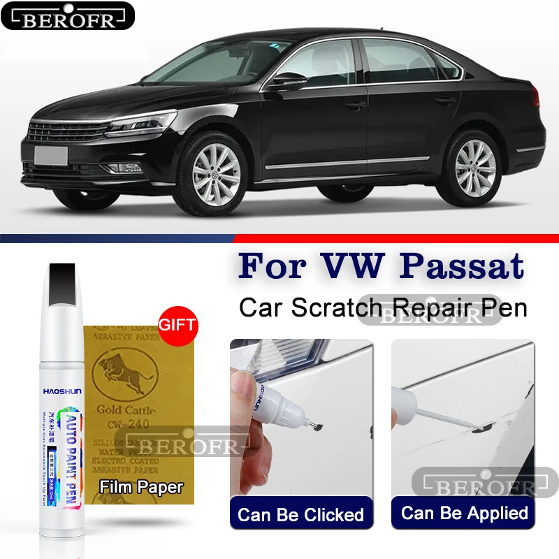 

Ручка для рисования Xuanwu, черная 24, аксессуары для модификации продуктов Passat, ремонт автомобильной краски, маркеры для Volkswagen Passat