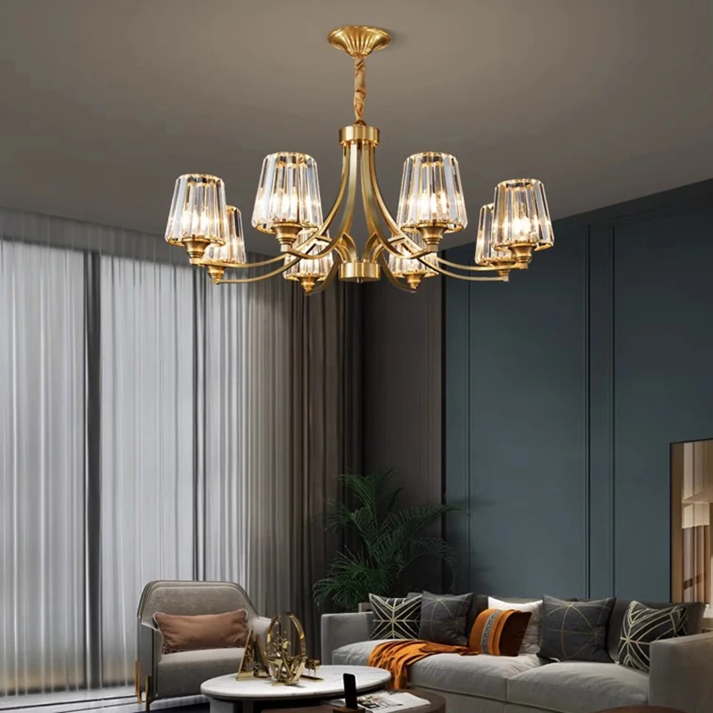 Modern LED Chandeliers para Home Decor, Luzes penduradas, Sala de estar, Sala de jantar, Iluminação interior