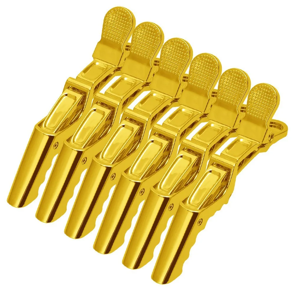 

6Pcs Alligator Hair Clips Hairdressing Clamps ABS Hair Claw Professional Barber Salon Styling Hairpins Hair Accessories