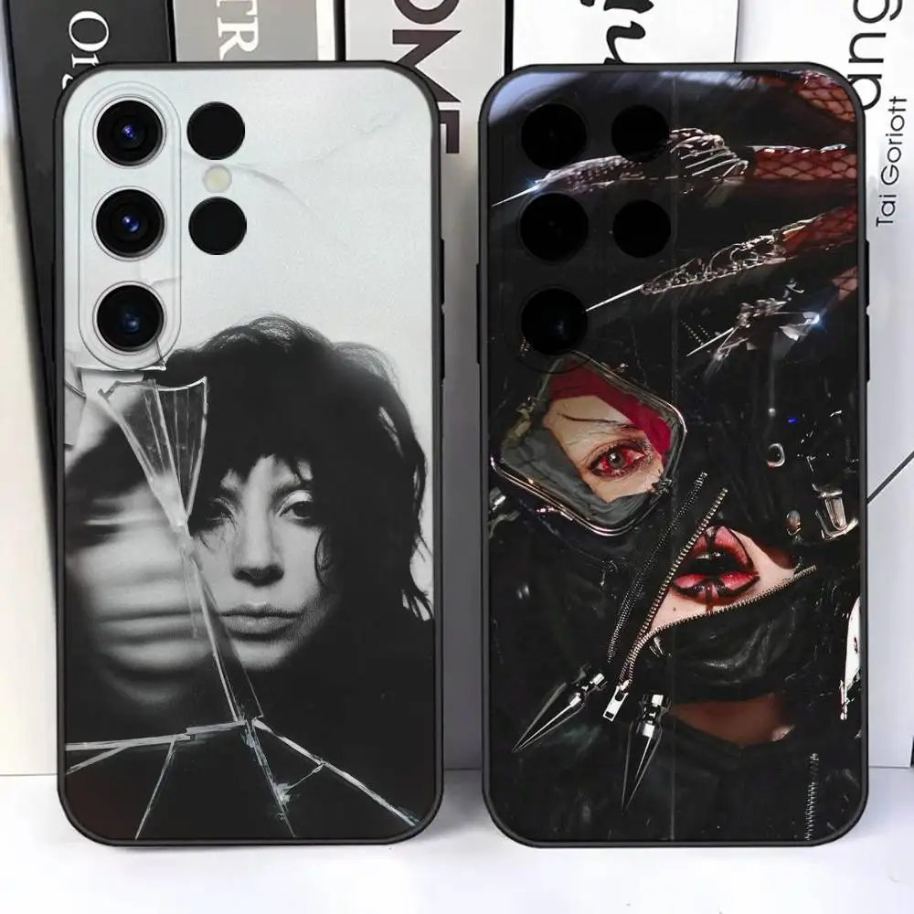 

L-Lady Gaga M-Mayhem Phone Case For Samsung S25,S24,Ultra,S20,S30,Plus,S22,S23,Ultra,Plus,5G Anti-Scratch TPU Shell