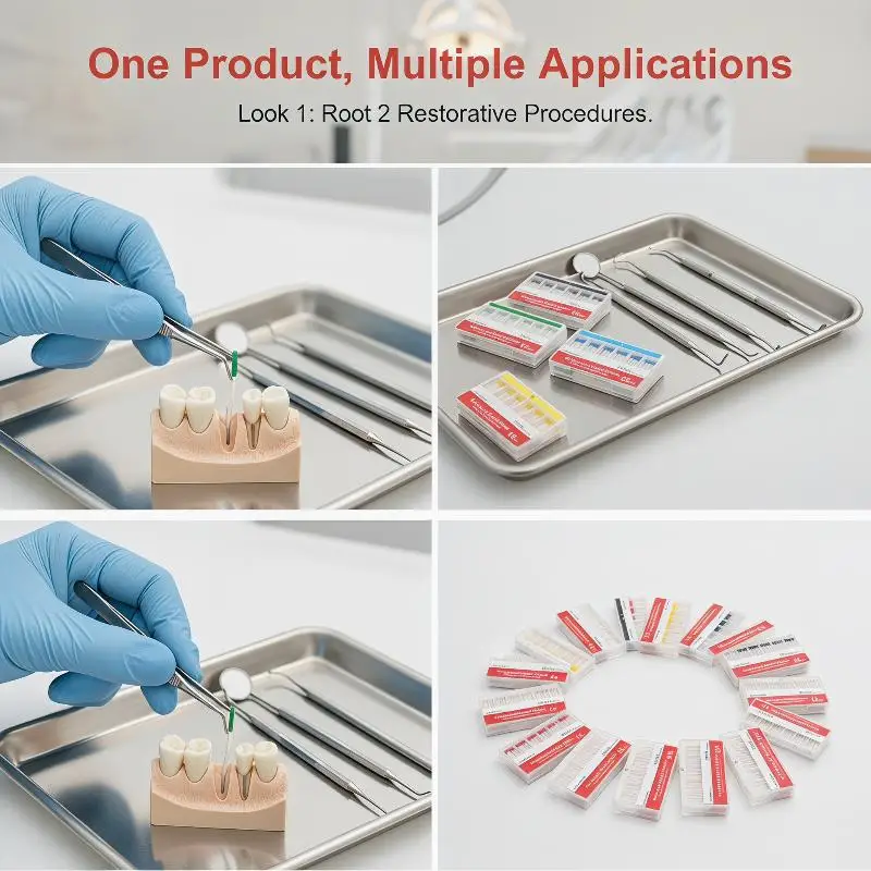 Dental Paper Points for Endodontic Care 15 20 25 30 35 40 Sizes for Optimal Oral Procedures