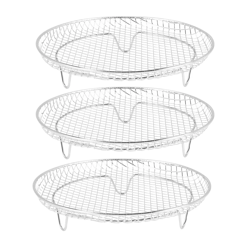 

A68P-аксессуары для фритюрницы, три штабелируемые стойки для фритюрницы Gowise Phillips USA Cozyna Ninja, стойка для фритюрницы