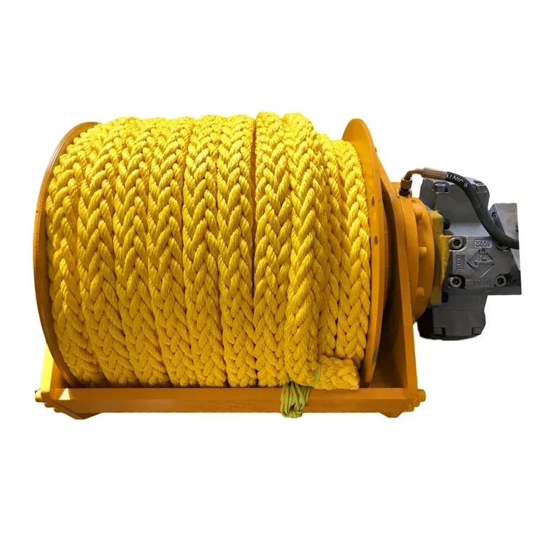 Towing Hydraulic Winch Boat Anchor Made In China Chain Customized Motor Power Color Feature Weight